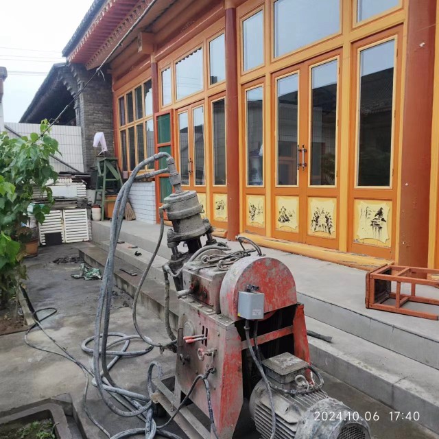 温县房屋地基沉降注浆加固施工